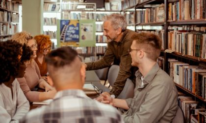 Monteviale -- Il gruppo di lettura attivo anche in estate --