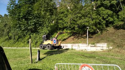 Sfalcio e taglio sottobosco parco Via Donestra-Callecurta