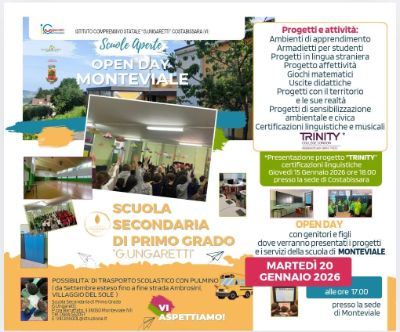 Open day -- Scuola secondaria di Primo grado -- 