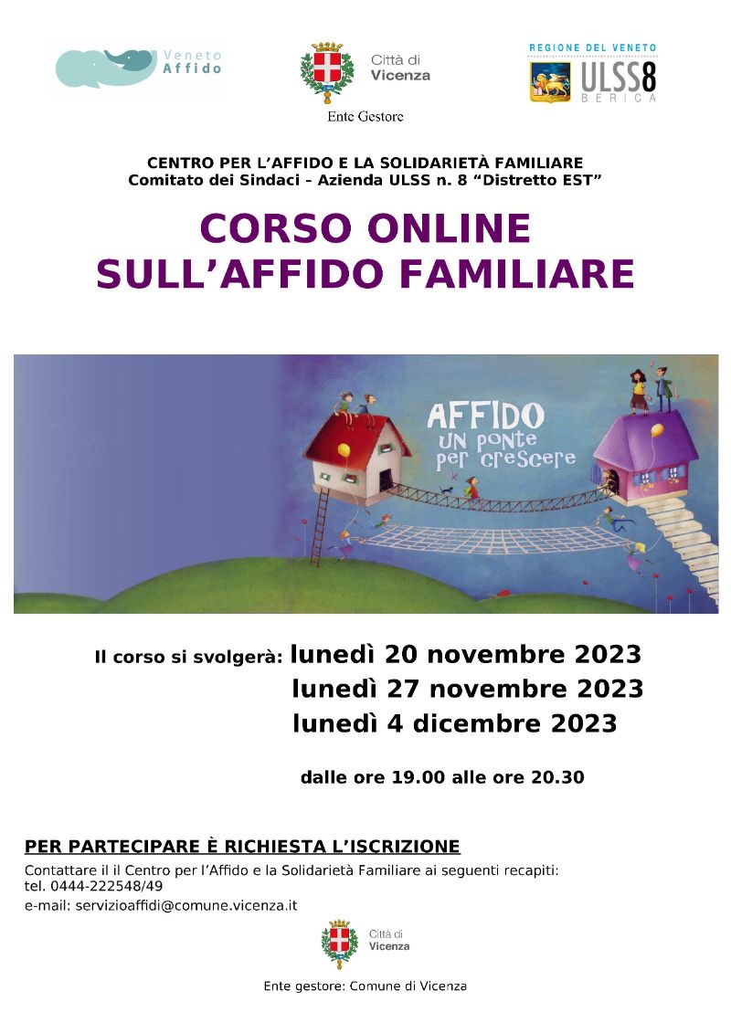 corso online affido familiare